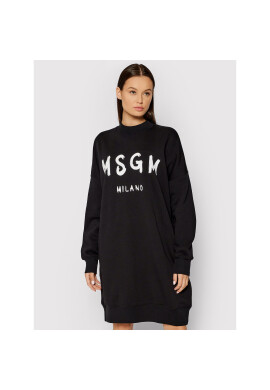 MSGM Плетена рокля 2000MDA511 200001 Черен Oversize - Pepit.bg