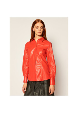 MSGM Риза 2941MDE19 207652 Червен Slim Fit - Pepit.bg