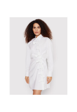 MSGM Рокля тип риза 3241MDA22 227100 Бял Slim Fit - Pepit.bg