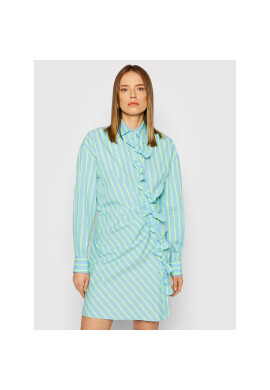 MSGM Рокля тип риза 3241MDA22A 227005 Син Regular Fit - Pepit.bg