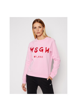 MSGM Суитшърт 3041MDM89 217299 Розов Regular Fit - Pepit.bg