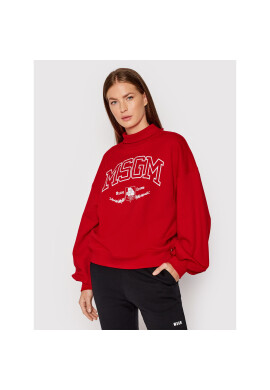 MSGM Суитшърт 3141MDM73 217799 Червен Relaxed Fit - Pepit.bg