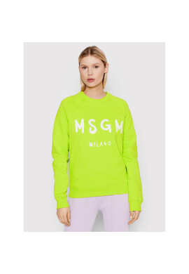 MSGM Суитшърт 3241MDM513 227299 Зелен Regular Fit - Pepit.bg