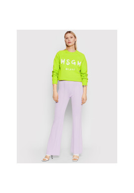 MSGM Суитшърт 3241MDM513 227299 Зелен Regular Fit - Pepit.bg