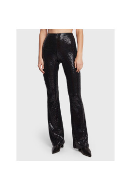 MSGM Текстилни панталони 3341MDP14 227628 Черен Regular Fit - Pepit.bg