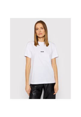 MSGM Тишърт 2000MDM500 200002 Бял Regular Fit - Pepit.bg
