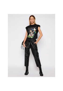 MSGM Тишърт 3041MDM164 217298 Черен Regular Fit - Pepit.bg