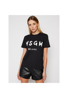 MSGM Тишърт 3041MDM60 217298 Черен Regular Fit - Pepit.bg