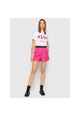 MSGM Тишърт 3241MDM510 227298 Бял Regular Fit - Pepit.bg