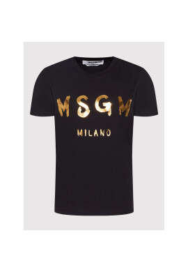 MSGM Тишърт 3241MDM510M 227298 Черен Regular Fit - Pepit.bg