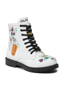 Mumka Боти BOTA21-018 Бял - Pepit.bg