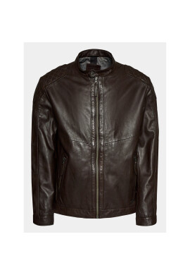 Mustang Кожено яке 9920277 Кафяв Regular Fit - Pepit.bg