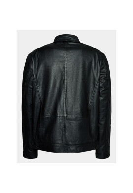 Mustang Кожено яке William 9920607 Черен Regular Fit - Pepit.bg