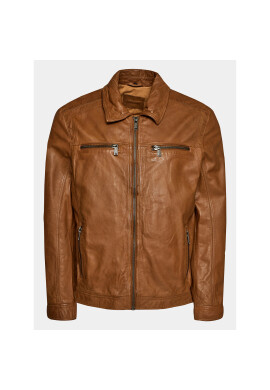 Mustang Кожено яке William 9920607 Кафяв Regular Fit - Pepit.bg
