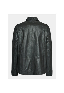Mustang Кожено яке William 9920615 Сив Regular Fit - Pepit.bg