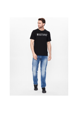 Mustang Тишърт Alex 1013221 Черен Regular Fit - Pepit.bg