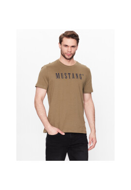 Mustang Тишърт Alex 1013221 Зелен Regular Fit - Pepit.bg