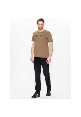 Mustang Тишърт Alex 1013221 Зелен Regular Fit - Pepit.bg