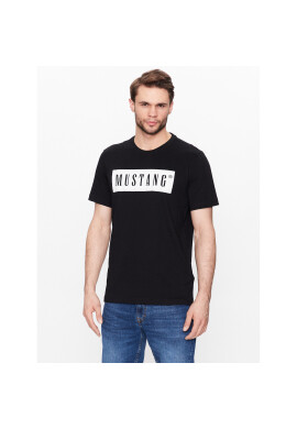 Mustang Тишърт Alex 1013223 Черен Regular Fit - Pepit.bg