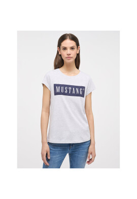 Mustang Тишърт Alina 1013220 Сив Regular Fit - Pepit.bg