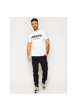 Musto Тишърт 82020 Бял Regular Fit - Pepit.bg