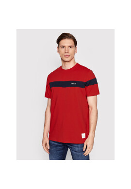 Musto Тишърт 82158 Червен Regular Fit - Pepit.bg
