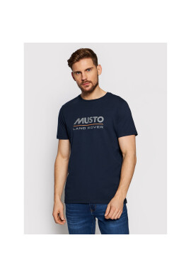 Musto Тишърт Lr Ss Logo Tee 84008 Тъмносин Regular Fit - Pepit.bg