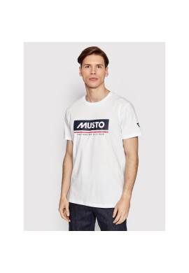 Musto Тишърт Marina 82198 Бял Regular Fit - Pepit.bg