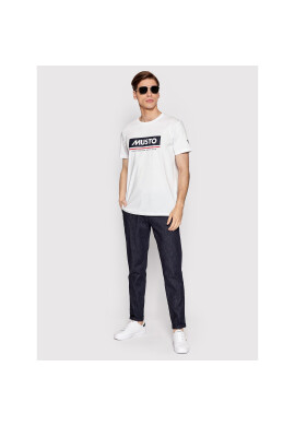 Musto Тишърт Marina 82198 Бял Regular Fit - Pepit.bg
