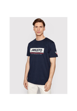 Musto Тишърт Marina 82198 Тъмносин Regular Fit - Pepit.bg
