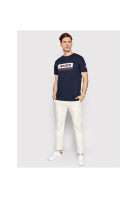 Musto Тишърт Marina 82198 Тъмносин Regular Fit - Pepit.bg