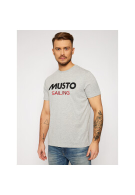 Musto Тишърт Tee 82020 Сив Regular Fit - Pepit.bg