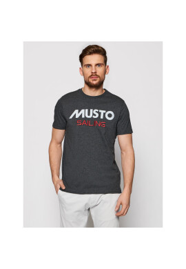 Musto Тишърт Tee 82020 Сив Regular Fit - Pepit.bg