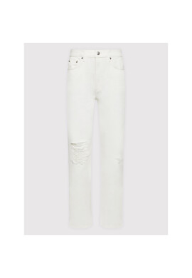 NA-KD Дънки 1018-008341-0244-581 Бял Relaxed Fit - Pepit.bg