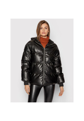 NA-KD Кожено яке 1100-004494-0002-581 Черен Regular Fit - Pepit.bg