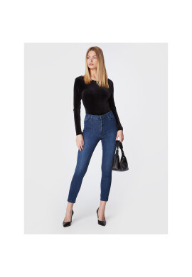 NAF NAF Боди Ovelvet THNT54 Черен Regular Fit - Pepit.bg