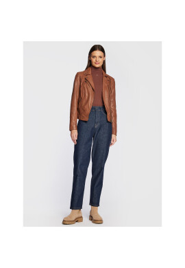 NAF NAF Кожено яке Camilla DNL3Z Кафяв Regular Fit - Pepit.bg