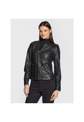 NAF NAF Кожено яке Clim DNL1Z Черен Regular Fit - Pepit.bg