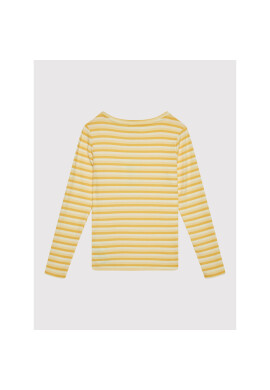NAME IT Блуза 13198675 Жълт Slim Fit - Pepit.bg