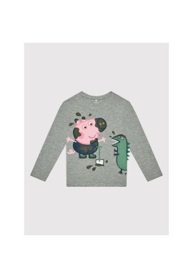 NAME IT Блуза 13198874 Сив Regular Fit - Pepit.bg