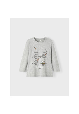 NAME IT Блуза 13205109 Сив Regular Fit - Pepit.bg