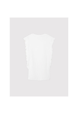 NAME IT Блуза 13206405 Бял Slim Fit - Pepit.bg