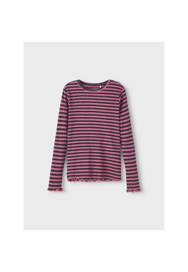 NAME IT Блуза 13206674 Розов Slim Fit - Pepit.bg