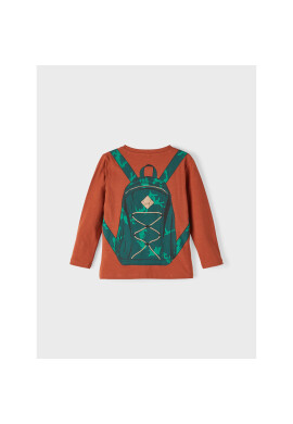 NAME IT Блуза 13210251 Кафяв Regular Fit - Pepit.bg