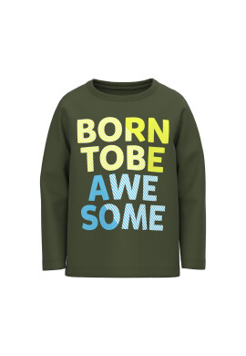 NAME IT Блуза 13218853 Зелен Loose Fit - Pepit.bg