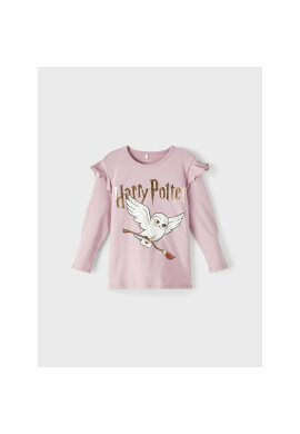 NAME IT Блуза HARRY POTTER 13210605 Розов Regular Fit - Pepit.bg