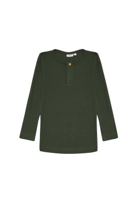 NAME IT Блуза Kabille 13185244 Зелен Slim Fit - Pepit.bg