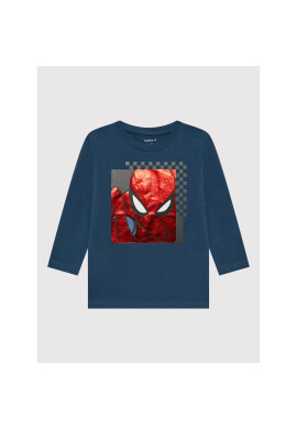 NAME IT Блуза MARVEL 13198897 Тъмносин Regular Fit - Pepit.bg