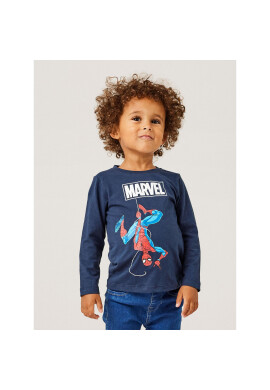 NAME IT Блуза MARVEL 13213069 Тъмносин Regular Fit - Pepit.bg