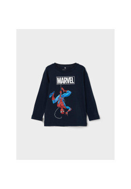 NAME IT Блуза MARVEL 13213069 Тъмносин Regular Fit - Pepit.bg